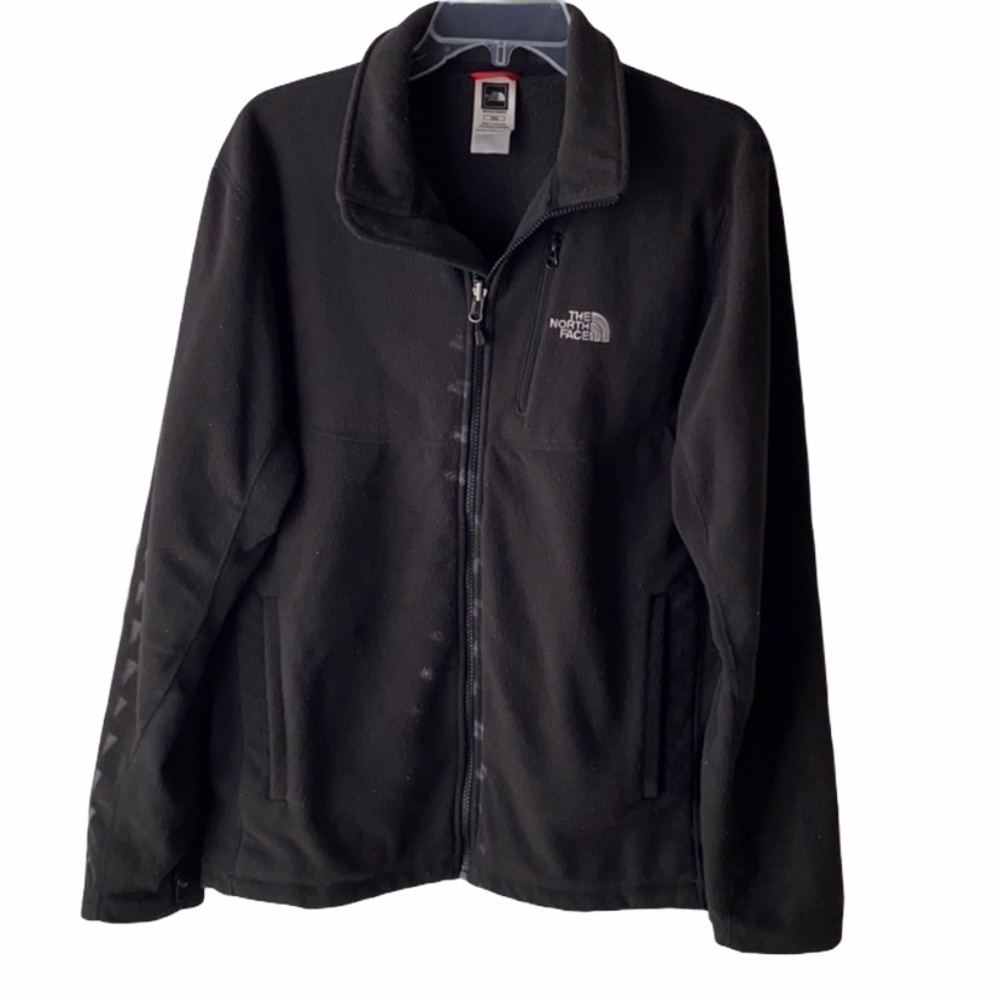 The North Face Black Fleece Jacket Size Medium